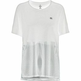 Camiseta de Manga Corta Mujer Calvin Klein Tank Blanco