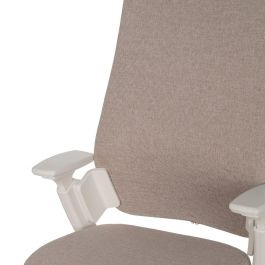 Silla de Oficina Blanco Beige 67,5 x 62 x 114,5 cm