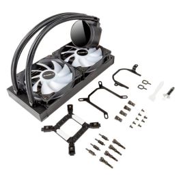 Unykach AquaStorm 240 Kit Refrigeración Líquida RGB con Display Temperatura CPU, 2 Ventiladores 12cm, 250W TDP, Intel/AMD Unykach AquaStorm 240 Kit Refrigeración Líquida RGB con Display Temperatura CPU, 2 Ventiladores 12cm, 250W TDP, Intel/AMD