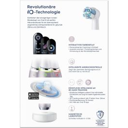 Oral-B iO Series 9N Rose Quartz Cepillo Dental Oscilante Adulto 6 Modos 3D Rosa Pantalla OLED Bluetooth Recargable
