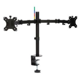 Kensington Brazo Doble Monitor SmartFit Ergo Extensible K55409WW, Soporte para 2 Pantallas hasta 34", 8 kg, Ajuste Ergonómico, Negro