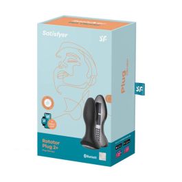 Satisfyer Rotator plug 2+ plug vibrator negro negro Precio: 41.50000041. SKU: SLC-93013