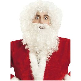 Peluca y barba papá noel adulto 195 g Precio: 15.49999957. SKU: S8603494