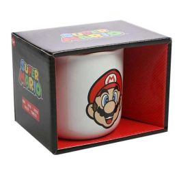 Taza de ceramica super mario en caja regalo 400 ml Taza de ceramica super mario en caja regalo 400 ml