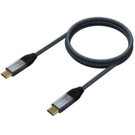 Cable USB 2.0 Tipo-C Aisens A107-0628 5A 100W/ USB Tipo-C Macho - USB Tipo-C Macho/ Hasta 100W/ 60Mbps/ 1m/ Gris Cable USB 2.0 Tipo-C Aisens A107-0628 5A 100W/ USB Tipo-C Macho - USB Tipo-C Macho/ Hasta 100W/ 60Mbps/ 1m/ Gris