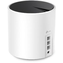 TP-Link Deco X55 Wi-Fi 6 Doble Banda (2,4 GHz / 5 GHz) Sistema Mesh Negro, Blanco - 3 Unidades