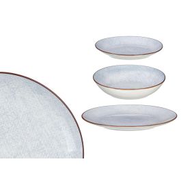 Vessia Vajilla Porcelana 12 Piezas Gris para 4 Personas, Material Cerámica, Platos de Ø24 cm, Ø21.5 cm y Ø19 cm (Set de 2) Precio: 39.49999988. SKU: B1FGG8HEX3