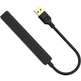 Conceptronic Hub USB 3.0 4 Puertos Mini Hub Pocket Alta Velocidad 4.8Gbps Diseño Compacto