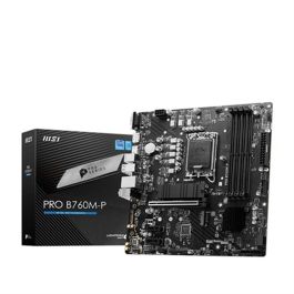MSI PRO B760M-P Placa Base mATX LGA 1700 DDR5 para Intel B760 hasta 192GB
