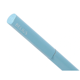 Belius Boligrafo Rocket B de Aluminio Minimalista Azul Tinta Azul Caja Cilindrica 0.8mm
