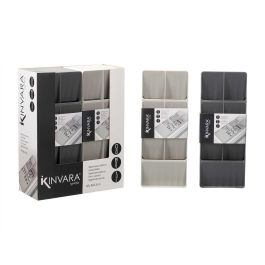 Soporte Tenedores Cucharas Surtidos Gris Kinvara 40X4CM (12 Unidades) Soporte Tenedores Cucharas Surtidos Gris Kinvara 40X4CM (12 Unidades)
