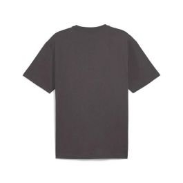 Camiseta de Manga Corta Hombre Puma Maximal Metallic Relaxed Gris 2XL