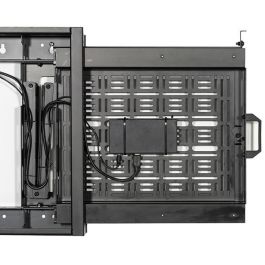 B-Tech Flat Screen Wall Mount With Slide-Out AV Storage Tray, black B-Tech Flat Screen Wall Mount With Slide-Out AV Storage Tray, black