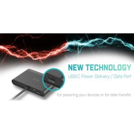 Adaptador USB i-Tec C31DTPDHDMI Negro