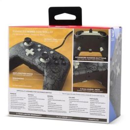 Power A 1522659-01 Mando con Cable Mejorado para Nintendo Switch - Power-Up Mario, Compatible con Switch OLED y Switch