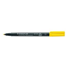 Rotulador Permanente Staedtler 317 Lumocolor (M) Amarillo (Set de 10) Precio: 16.68999948. SKU: B1GLEW48FR