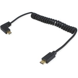 EQUIP Cable USB-C 2.0 a C Angular St/St 1.00m 60W 480Mbps Negro Precio: 20.50000029. SKU: B19J8N2CMS