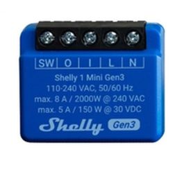 Shelly Módulo switch Mini 1 Gen3 Wi-Fi BT