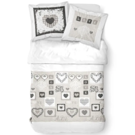Today Juego de Cama Eden White Print 240x260 cm 100% Algodón 57 Hilos para 2 Personas Funda Nórdica y 2 Fundas Almohada Confort Superior Precio: 43.79000043. SKU: S7109833
