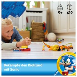Lego Sonic the Hedgehog 77003 Super Shadow vs. Biolizard Set de Construcción para Niños y Niñas a partir de 9 Años