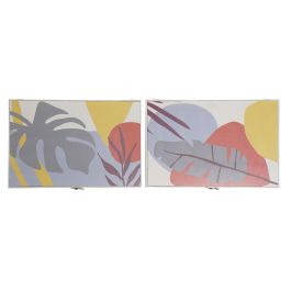 DKD Home Decor Tapa Contador Tropical MDF Multicolor 46.5 x 6 x 31.5 cm (4 Unidades)