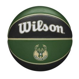 Balón de Baloncesto Wilson NBA Team Tribute Milwakee 7 Verde Caucho (Talla 7) Precio: 30.5888. SKU: B16HKDC64N