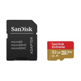 SanDisk SDSQXAF-032G-GN6AT Tarjeta de memoria MicroSDHC 32 GB, Clase 3 U3, Velocidad lectura 100 MB/s, Resistente a golpes, temperatura y agua Precio: 112.89000041. SKU: B1KBBKV6G9