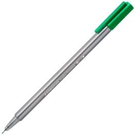 Staedtler Rotulador Triplus Fineliner 334 Punta Superfina 0.3mm Verde - Tinta base agua (10 Unidades) (10 Unidades) Precio: 6.7899997. SKU: B1CT67ERNG