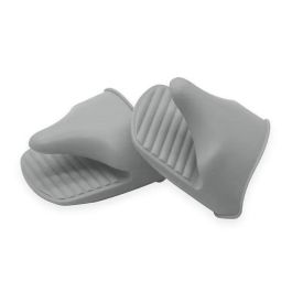Quttin Set de 2 Manoplas de Cocina de Silicona, medidas 12 x 10 x 2 cm y 74 g cada una (18 Unidades)