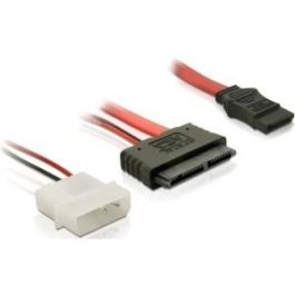 DeLOCK Cable Micro SATA FM + 2-Pin Power + SATA 0,3m, SATA 7-pin, Rojo Precio: 2942.59000002. SKU: B15DSQ8A8X