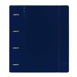 Carpeta Con Recambio Safta Din A4 Cuadro 5 mm Polipropileno Foam 4 Anillas 35 mm Azul Oscuro Precio: 10.50000006. SKU: B15MER8RF6