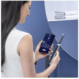 Oral-B iO Series 9N Black Onyx - Cepillo Dental Eléctrico Vibratorio con 7 Modos de Limpieza y Sensor de Presión Inteligente