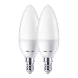 Philips Bombilla Vela LED E14 7W 806lm 2700K Luz Cálida 2Uds Precio: 7.49999987. SKU: B1EQX87GMV