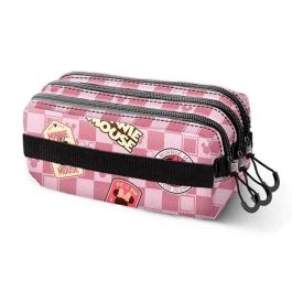 Karactermania Estuche Portatodo Trick Fan 2.2 Minnie Mouse Journey Rosa Ripstop 23 x10 x11 cm