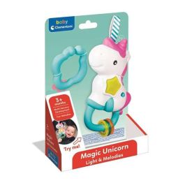 Clementoni Sonajero Unicornio Musical con Sonido 15x22x7cm