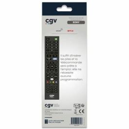 Sony CGV3322103009306 Mando a distancia de repuesto para televisores Sony, sin programación, listo para usar