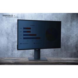 Kapsolo Filtro de Privacidad 2-Way Plug-In para Monitor 71,1cm (28") 16:10, Anti-Miradas, Protege Datos Sensibles