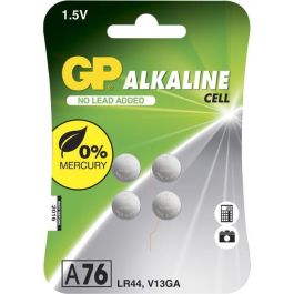 GP GP Alkaline Cell Battery - A76, 1-pack x 4 pcs. Precio: 4.79000038. SKU: B1FR3B7C92