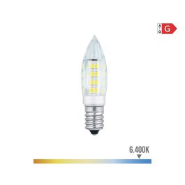 Bombilla mini vela led e14 3 W 250lm 6400k luz fria ø1,6x6,8cm edm Precio: 2.8900003. SKU: S7901154