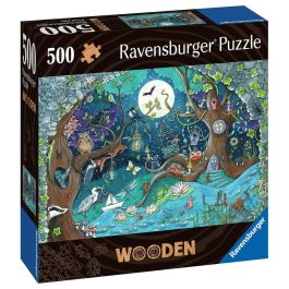 Puzzle de madera 500 piezas Bosque fantástico