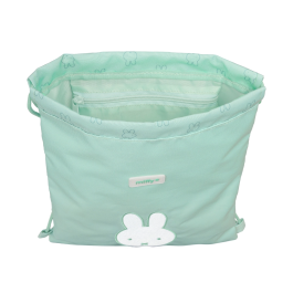 Bolsa Mochila con Cuerdas Miffy Menta Menta 26 x 34 x 1 cm