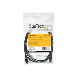 Cable USB C Startech RUSB2CC2MB Negro 2 m