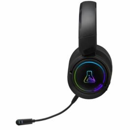 The G-Lab THE3760162055429 Auriculares Inalámbricos Gaming KORP IRIDIUM con Micrófono, RGB, para PC, PS4 y Xbox One, Negro