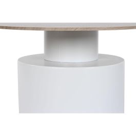 Mesa de Centro Home ESPRIT Metal Madera MDF 80 x 80 x 42 cm