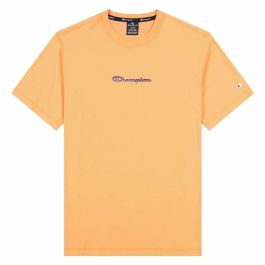 Camiseta Deportiva de Manga Corta Champion Crewneck M Naranja