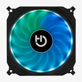Hiditec N10 VGCH10007 Ventilador ARGB 120mm para PC, Alto Flujo de Aire (53 CFM), Silencioso (16 dBA), Rodamientos Hidráulicos