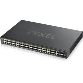 Zyxel GS1920-48HPV2 Switch Gestionado Gigabit Ethernet 44 Puertos PoE 375W Negro GS192048HPV2-EU0101F