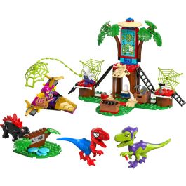 LEGO 11200 Spidey y Gobby: Batalla de Raptores – Set de Construcción Casa del Árbol Marvel Spidey y su Superequipo con Minifiguras y Dinosaurios
