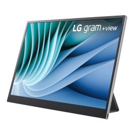 LG Monitor Portátil +view 16MR70 16" WQXGA Negro y Plata IPS DCI-P3 99% Ultraligero