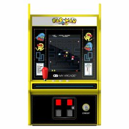 My Arcade JUS1697211459880 Micro Player PRO Consola Retrogaming Pac-Man con Pantalla de Alta Resolución de 7 cm